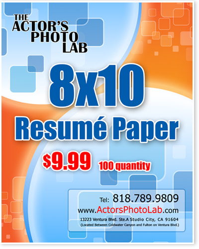 Buy 8x10 resume paper